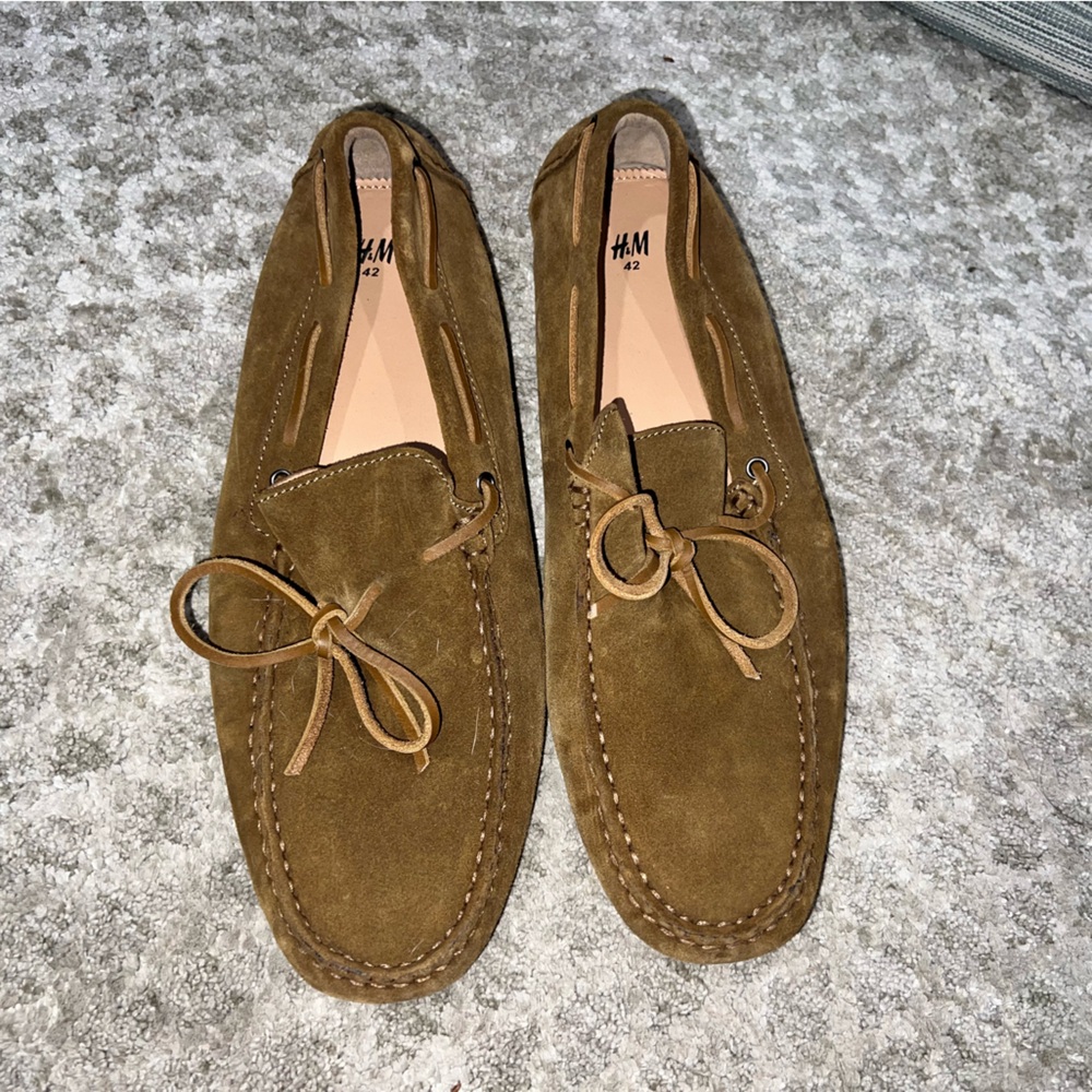 H&M SUEDE LOAFER MENS 42